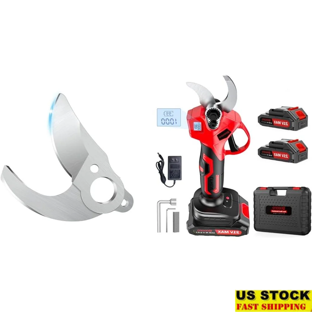 

Cordless Electric Pruning Shears with LCD Display 1.4in Cutting Diameter Rechargeable Batteries Powerful Brushless Motor