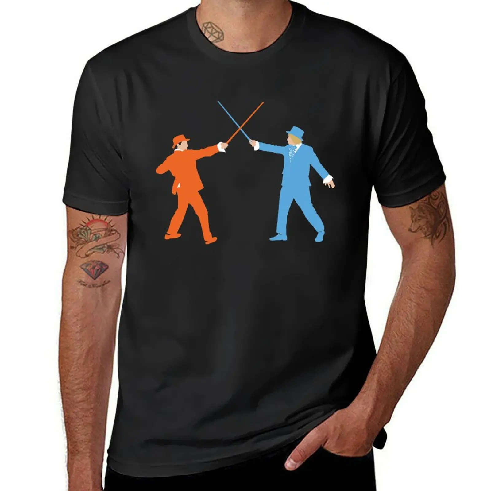 Dumb and Dumber On Guard! T-Shirt customs oversizeds funnys new edition fitted t shirts for men