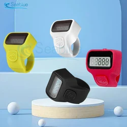 4 Color LED Digital Row Counter 5 Digit Display Counter Clicker Handheld Number Click Counter Finger Tally Counter