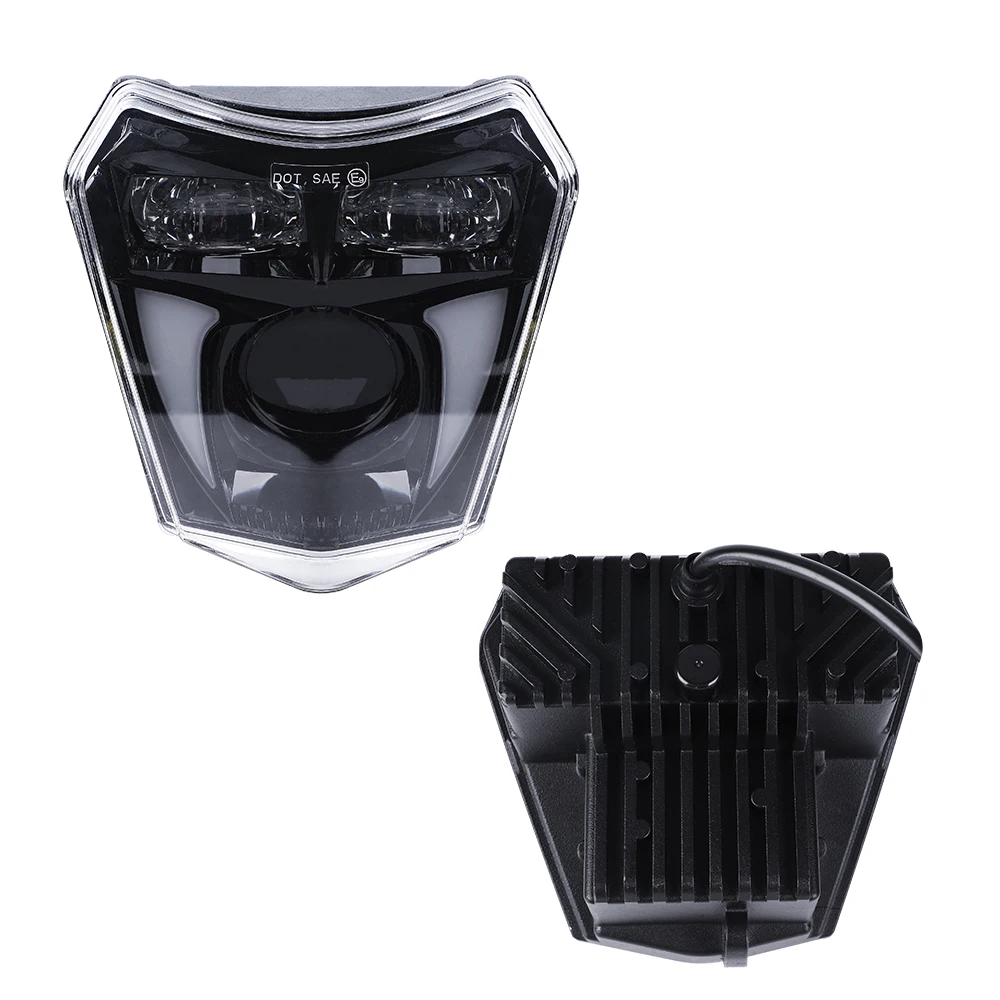 

STLFEmark Led Headlight for 2017-2022 Exc Xcw 2014-2019 Sx Sxf 2019-2022 Smc R 690 Enduro Dirt Bike Motocross Supermoto