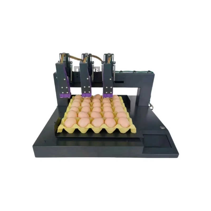 3 Printheads DANA Logo Marking Machine TIJ Egg Coding Printers