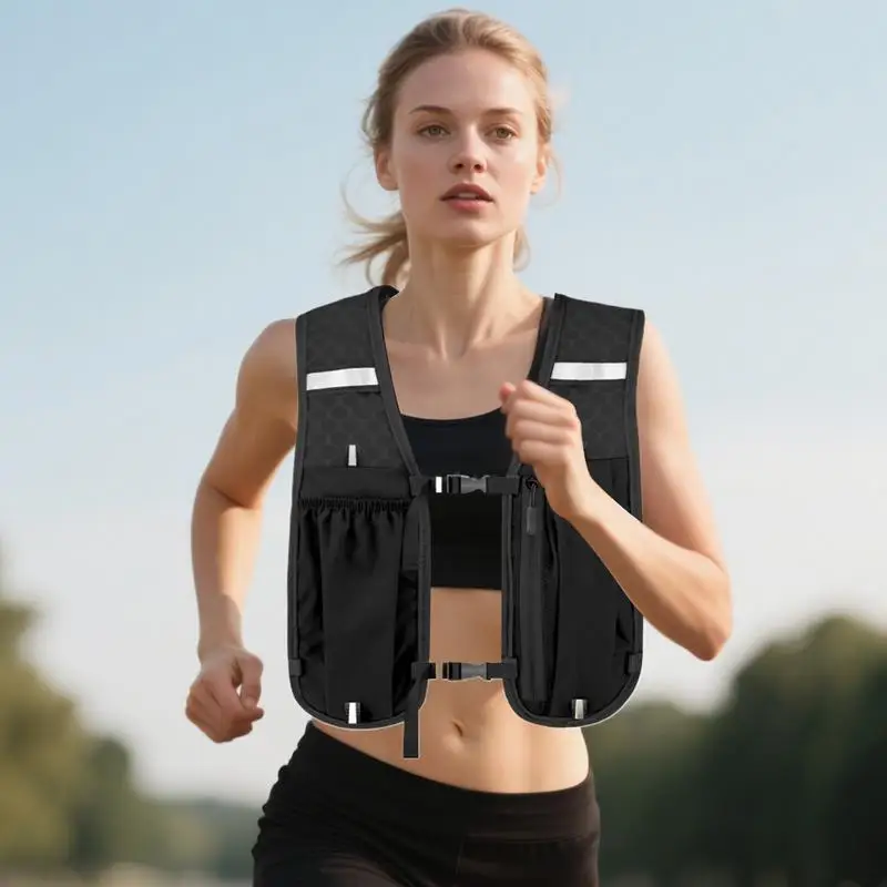 

Running Hydration Vest Backpack Breathable Lightweight Bladder Bags For Marathon Trail Running Portable Nylon sport Vest