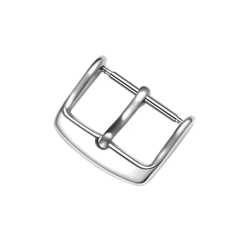 10/12/14/16/18/20/22/24mm 시계줄 버클 스테인리스 스틸 핀 클라스프 시계 액세서리 가죽 밴드 스트랩 시계 버클