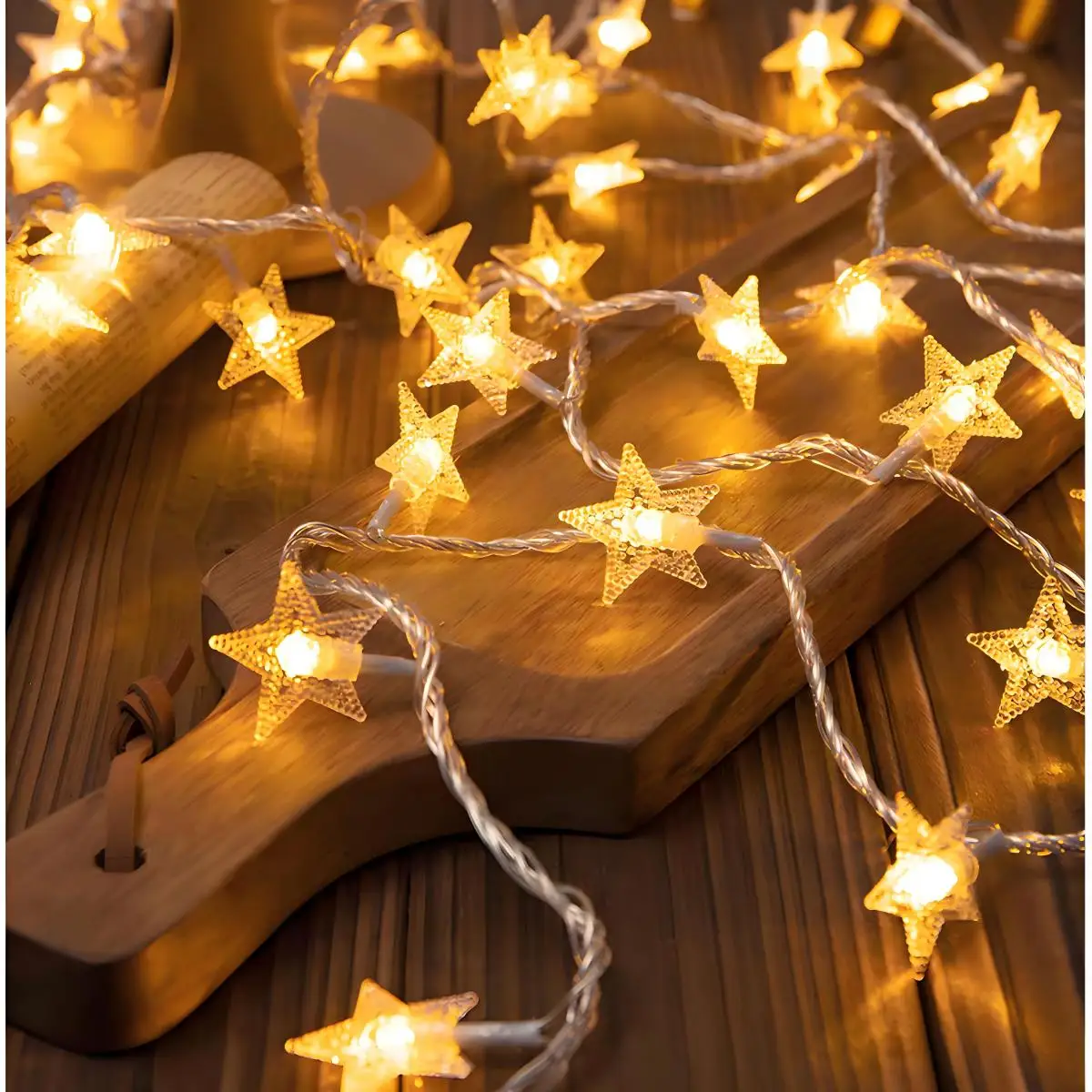 Festival Decorative Lights, Star Light String (USB Powered) 100 Lights
