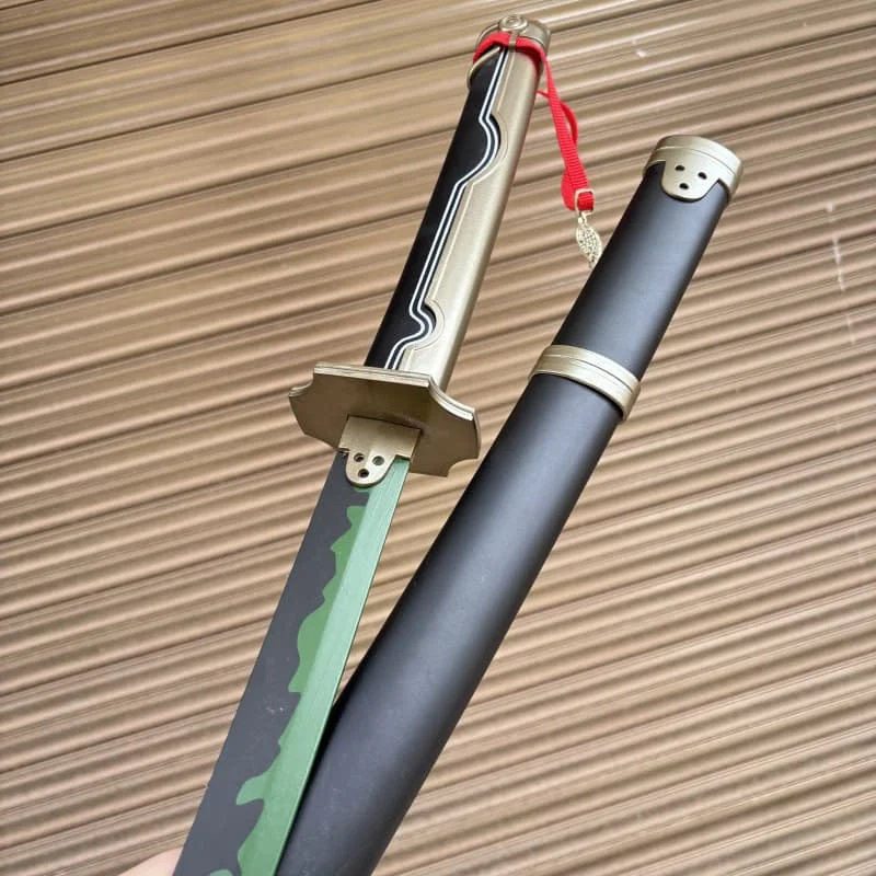 

100cm Wooden Sword Cosplay Costume Party Yuichiro Hyakuya Sword Weapon Cosplay Seraph of The End Katana Black Demon Asuramaru