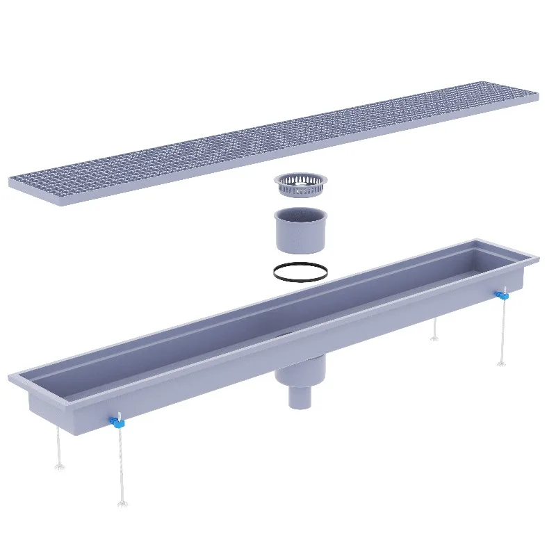 New Commercial Sanitary Floor Drain Stainless Steel Gutter Drainage System Kitchen Machine with Floor Drain