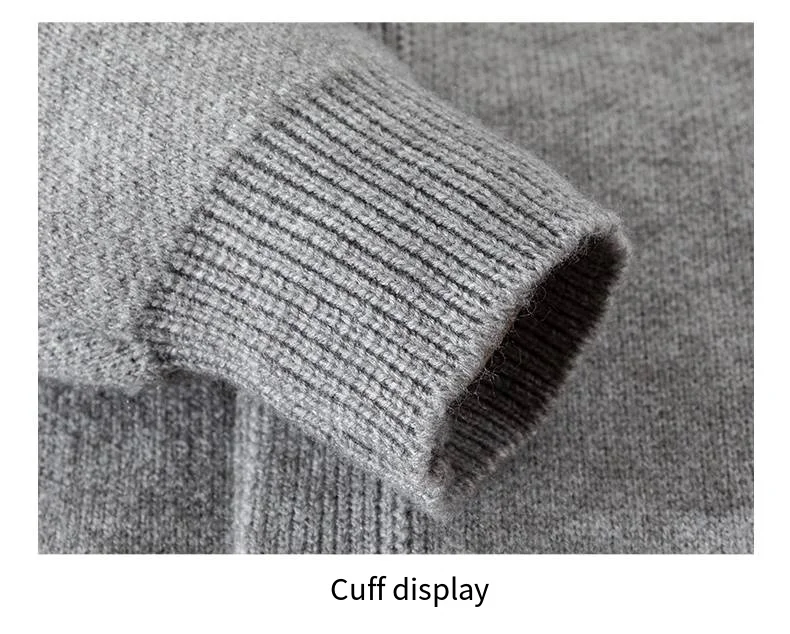 Hochwertiger Herren-Strickcardigan mit Langen Ärmeln, Rundhals und Knöpfen, Herbst-Winter Neue Cardigan-Jacke, Modische Vielseitige Herrenbekleidung – Detail 13