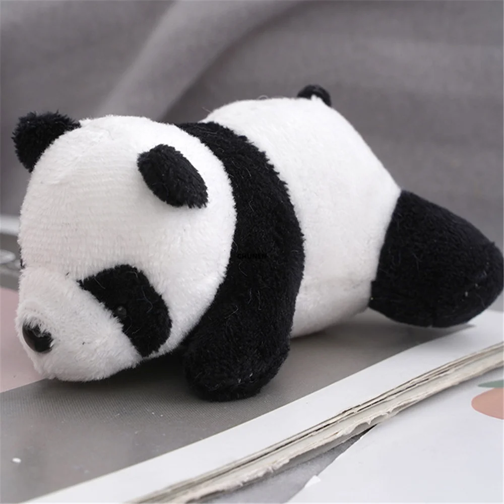 2PCS 7CM Panda Plush Stuffed Animal Decoration Accessory Plush TOY