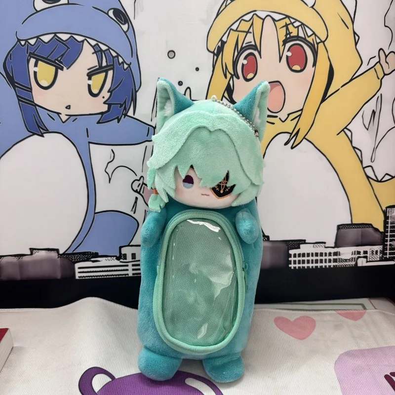 Presale 9.30 أنيمي لعبة هونكاي: ستار السكك الحديدية كوس Anaxa Mydei 2025 مقلمة قطيفة لطيفة شفافة تخزين الألم حقيبة الحاضر