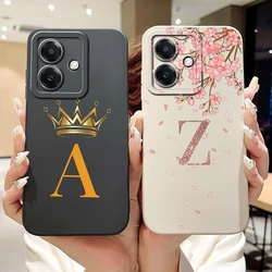For Oppo A40 A40m Case CPH2669 Stylish Couple Letters Cover Shockproof Soft Silicone Phone Case For Oppo A40m A 40 OppoA40 Shell