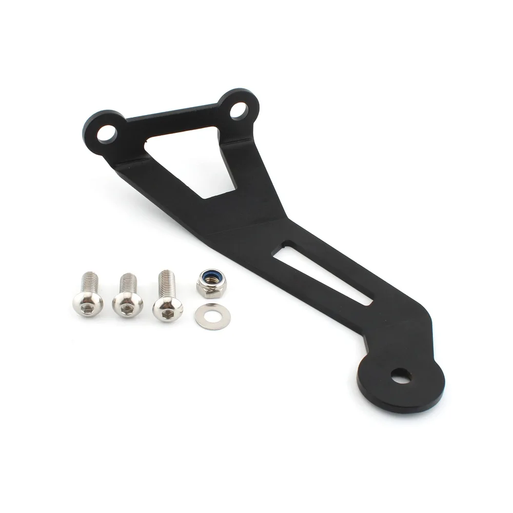 For Aprilia RSV4、RSV4 Tuono V4 2021 2022 2023 Motorcycle Aluminum Exhaust Hanger Bracket Black Accessories Muffler Support
