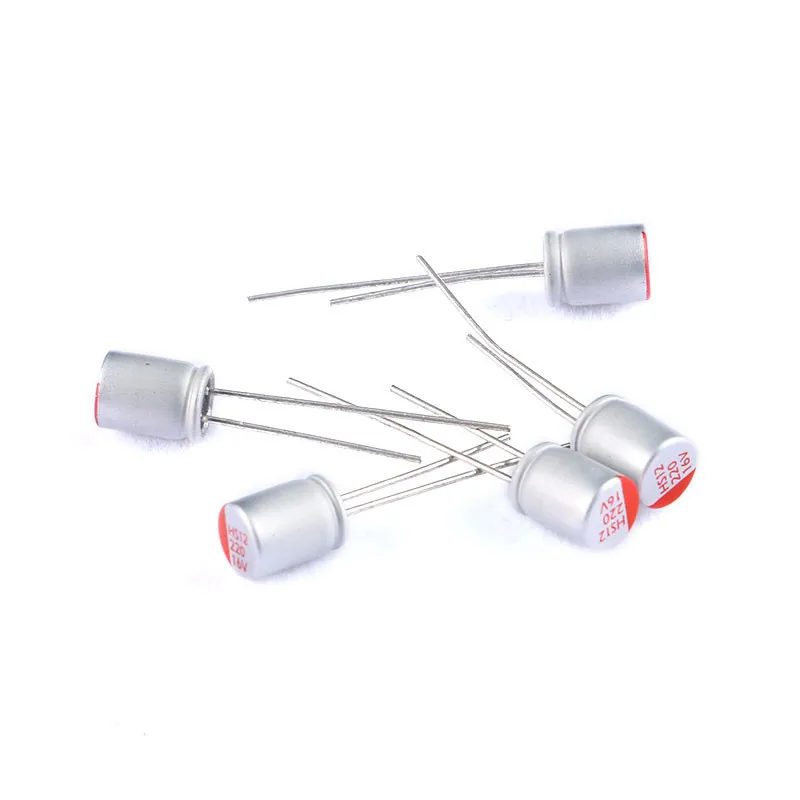 10pcs New DIP Polymer Solid Electrolytic Capacitor Super Low ESR 16V 47/100/150/220/270/330/470/560/680/820/1000/1500/2200UF