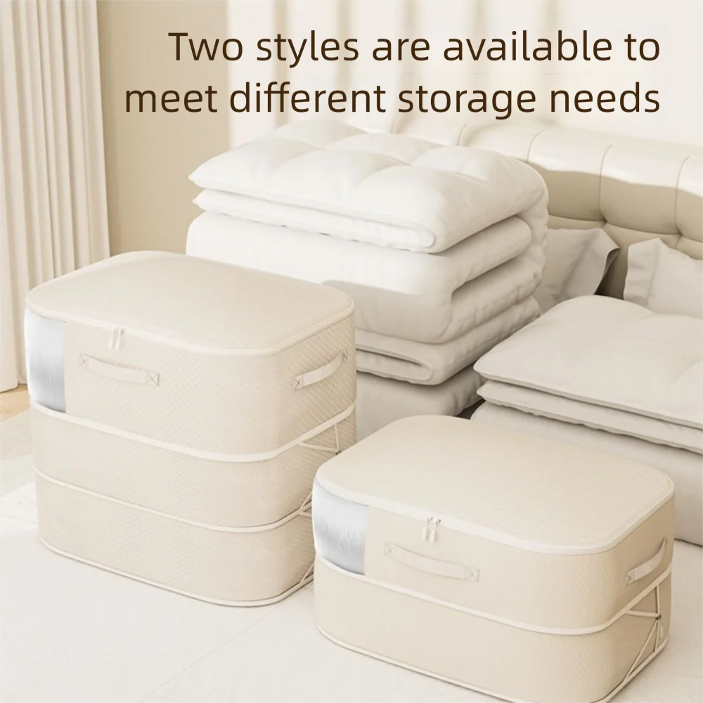 

Компрессионная сумка для хранения большой емкости, ультра компактная складная сумка для сортировки в шкафу, визуальное окно, пыленепроницаемая