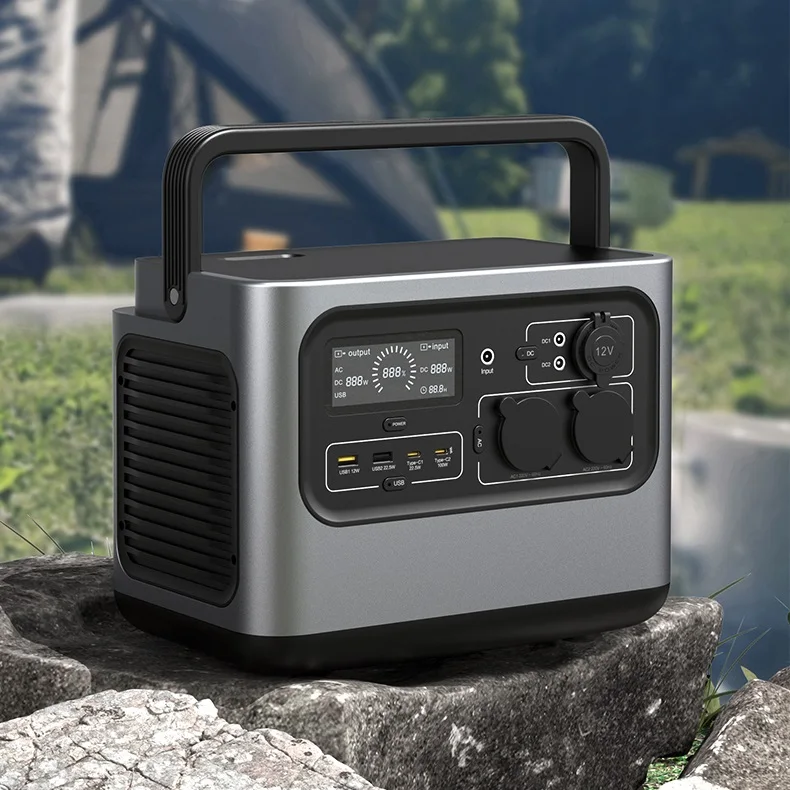 

Ups Travel Outdoor 600W 540Wh Lifepo4 Portable Energy Storage Power Station Supply With Led Display