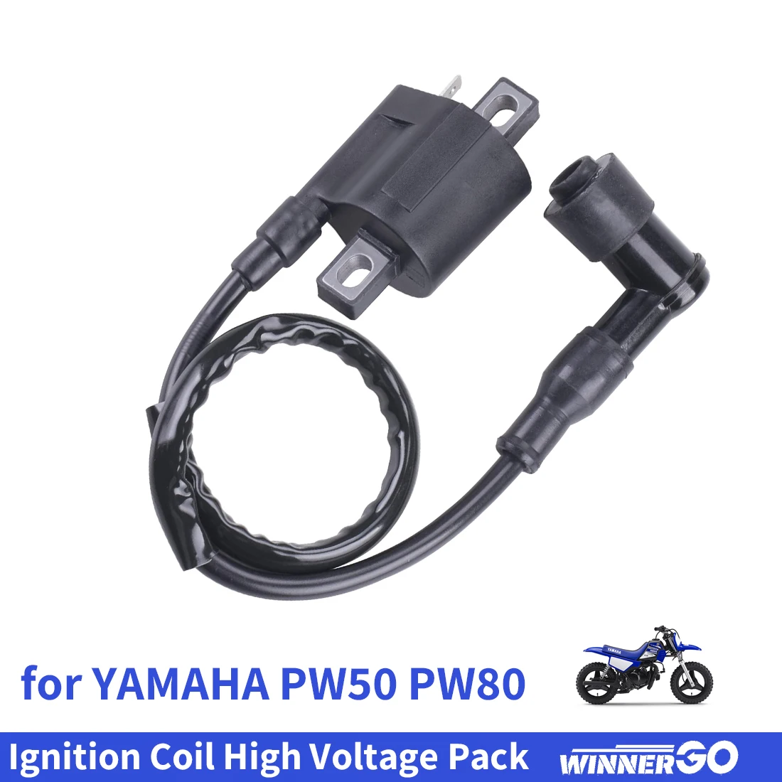 Ignition Coil FOR Yamaha PW 50 PW50 PW 80 PW80 90cc 110cc 125cc 150cc 200cc 250cc ATV Quad Dirt Pit Bike High Voltage Pack Coil