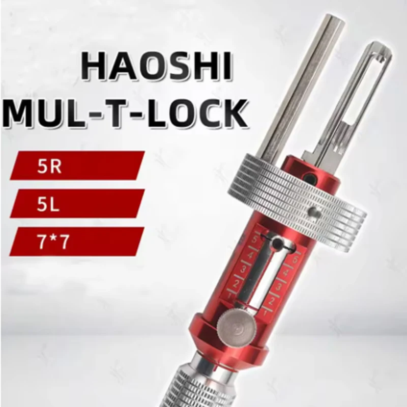 

Многофункциональные инструменты Haoshi для замков Mul-T-Lock с 5 и 7 пинами, а также для Rbside Hq_lock A1ba, Alba6, Alba7, Avocet6.