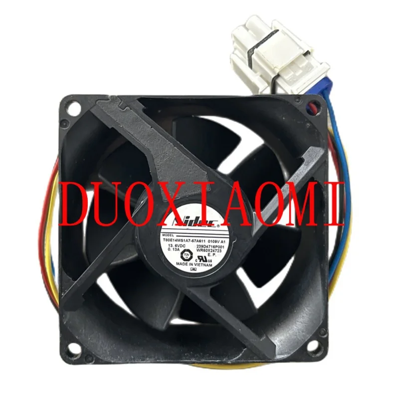 

For GE Refrigerator Fan Nidec V80E14MS2A3-57A611 239D1412P002 13.6V WR60X10356