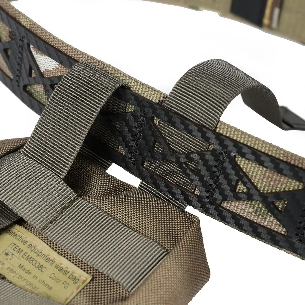 Emersongear ULB Ultraleichte Tragegurte Jagd-Innen-Außen-Taillengurt Schnellverschluss-Hüftgurt Wandern Camping Airsoft EM9775 – Detail 19