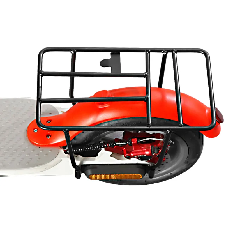 Portapacchi Posteriore In Acciaio Per Scooter Xiaomi M365, 1S, Pro, Pro2, MI3, Con Rivestimento Anticorrosione - 4