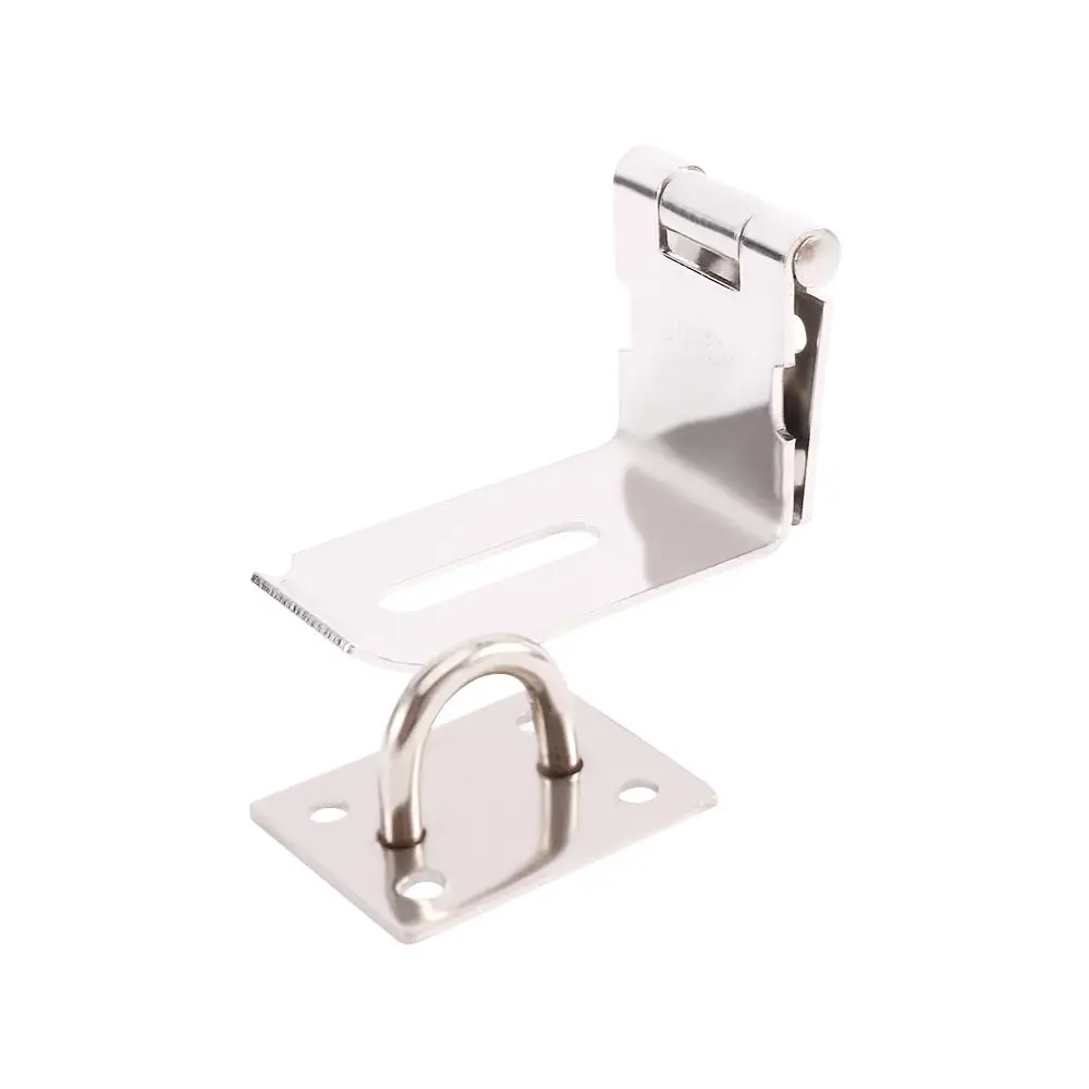 Durable Burglar-proof Anti-theft Security Hardware Staple Cabinet Lock Hotel Door Lock  Accessary Padlock Clasp Hasp Household