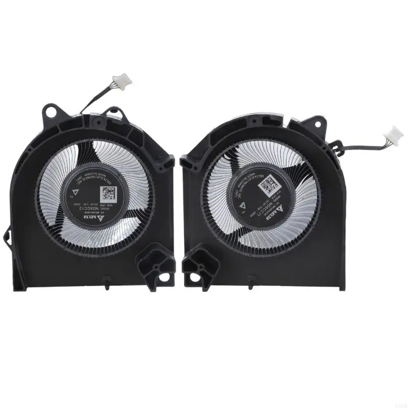 

C90F Новый запасной охлаждающий вентилятор для 2023 г. G15 5530 DC12V Серия серии ноутбука ЦП ГПУ