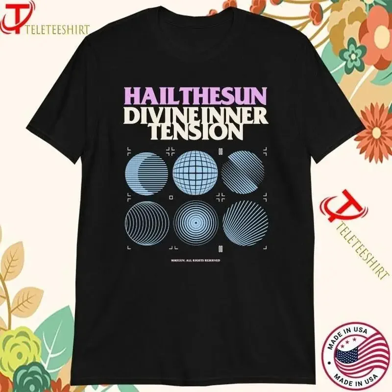Hail The Sun Divine Inner Tension Globe T Shirts 2025 Sizes S To 5 Xl