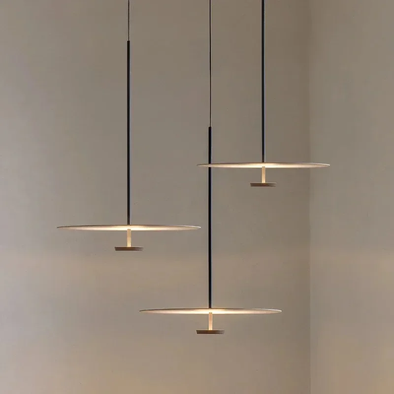 Minimalist Ring Chandeliers Lamparas Colgantes Para Techo Led Pendant Lighting Bedroom Kitchen Island Dinning Room Hanglamp