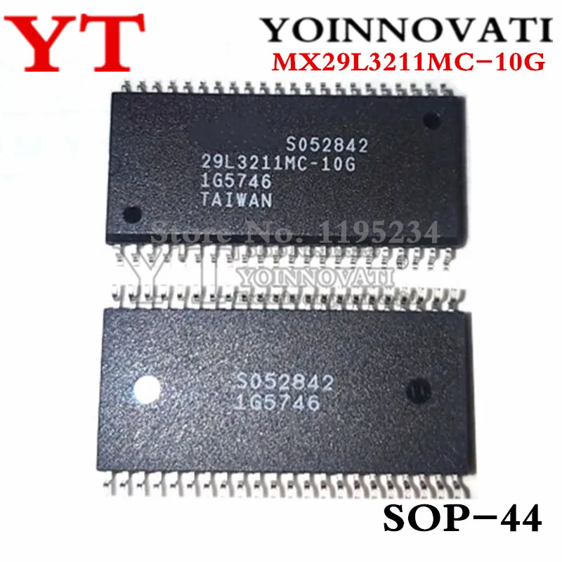 1pcs/lot MX29L3211MC-10G MX29L3211MC 29L3211MC-10G SOP-44  IC New original