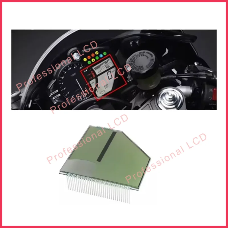 For Yamaha New LCD Display Replacement For Yamaha YZF R1 YZF-R1 2005-2011 R6 2005-2015 Motorcycle Speedometer Instrument Cluster
