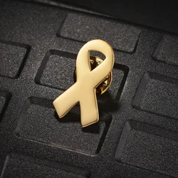 Nextvance Custom Red Ribbon Brooch HIV World AIDS Day Logo Lapel Pins Stainless Steel For Women Men Emblem Clothing Accessories