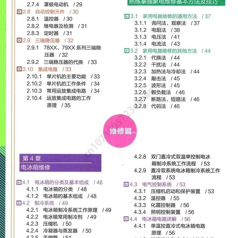 Reparatur von Haushalts geräten wird Selbststudium Tutorial Geräte reparatur buch Handbuch Vollfarb version mit Fall erklärung sein