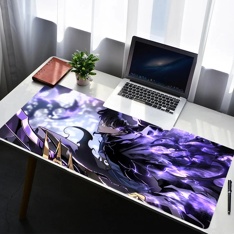 

Mouse Pad PC Non Slip Rubber Mousepad Laptop Gamer Cabinet HD Keyboard Pad Office Computer Gaming S-solo Leveling Desk Mouse Mat