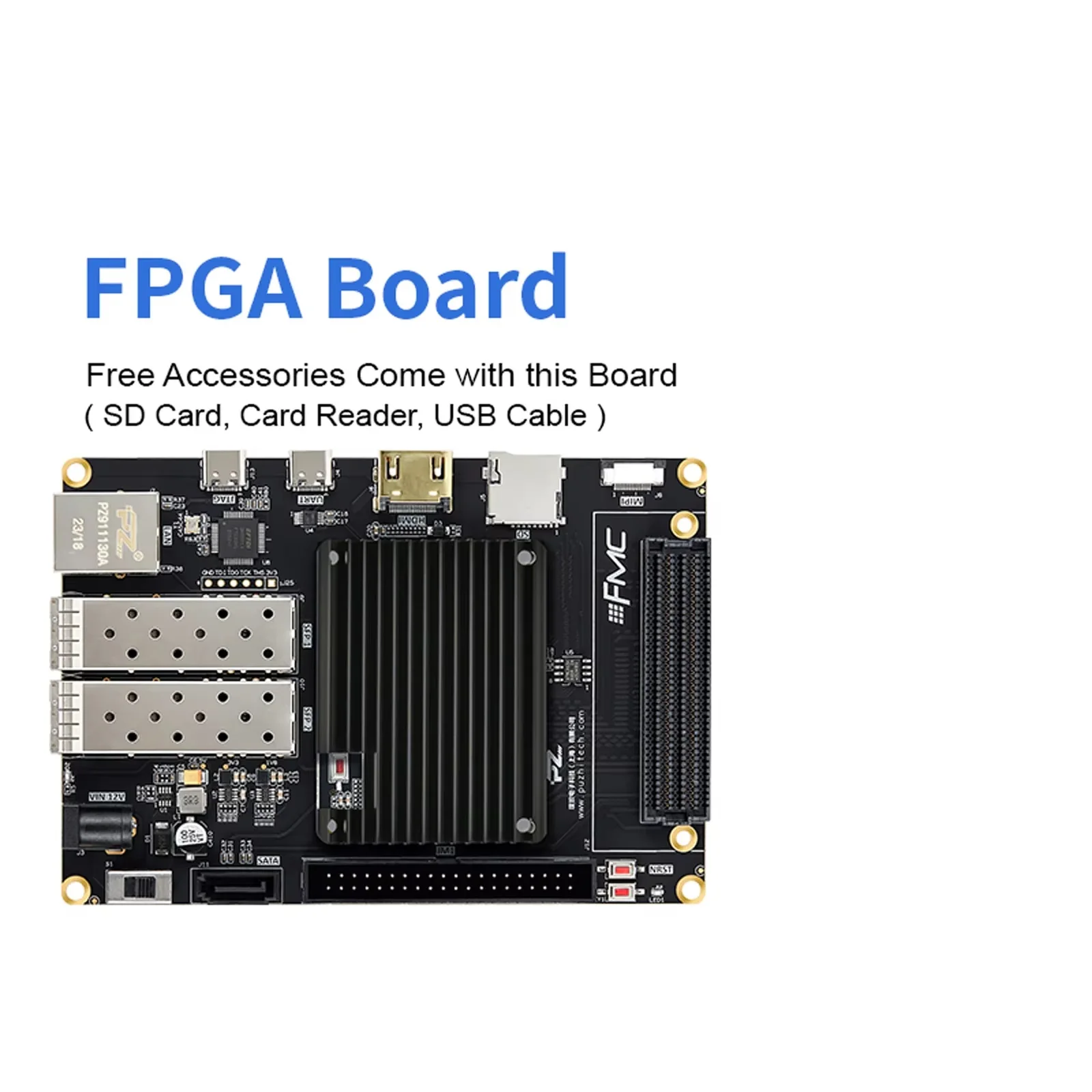 

Artix-7 PA75T PA100T PA200T-FL Плата разработки FPGA Xilinx Artix-7 XC7A75T XC7A100T XC7A200T Оценочный комплект Плата FMC