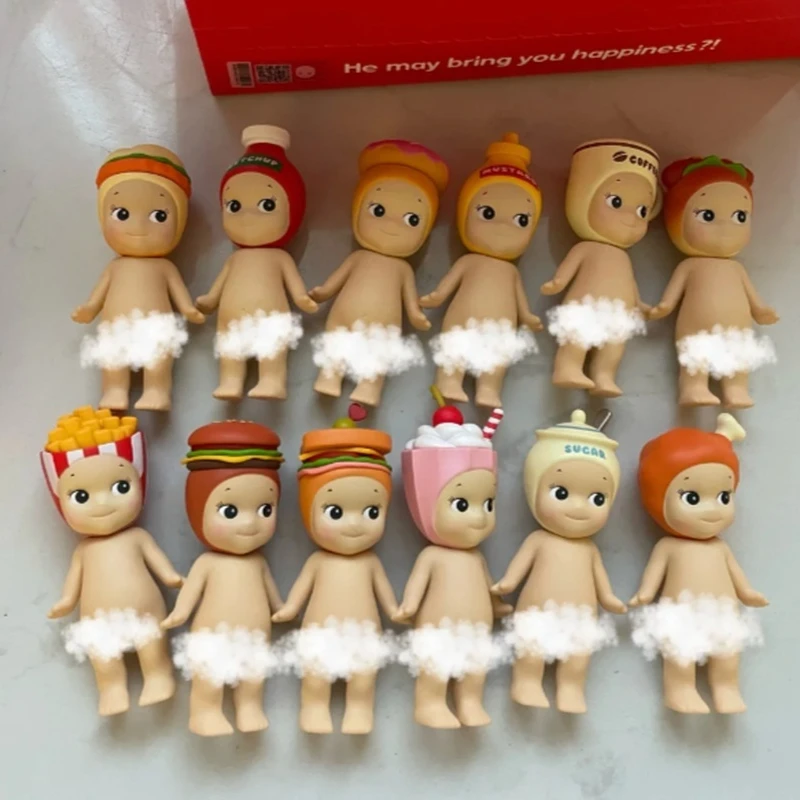 Neue Original Sonny Angel Snack Serie Blind Box Mini Anime Actionfigur Spielzeug Mystery Box Puppe Fans Geburtstag Personalisiertes Geschenk