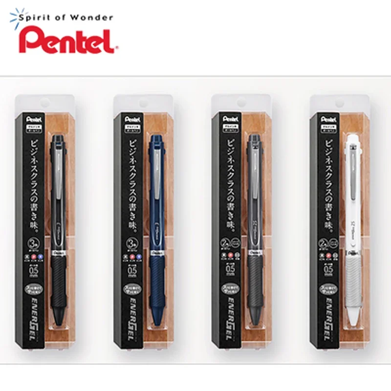 1PCS PENTEL Trinity Multifunctional Automatic Pencil + 0.5mm Neutral Pen XBLW355A Multifunctional Stationery
