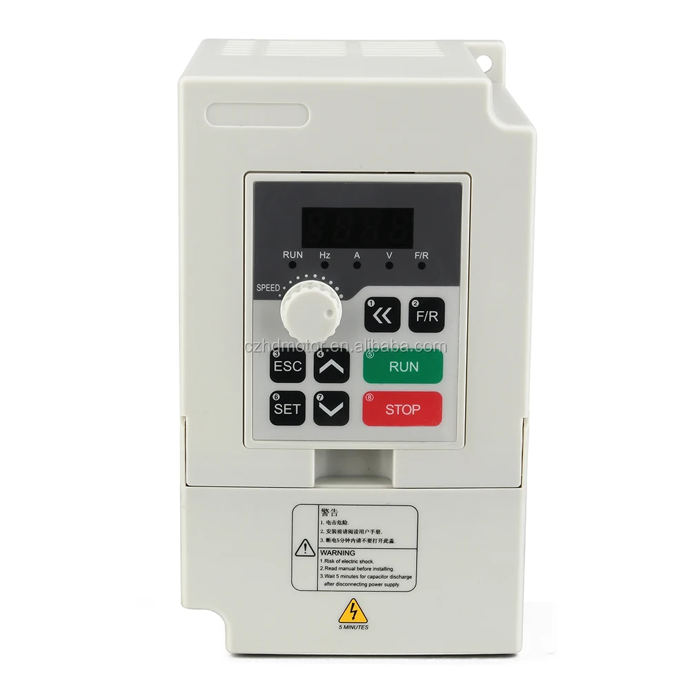 Handi  H100-2.2C2/S2 /T4 110V/220V/380V CNC Spindle Motor Inverter VFD 2.2KW Frequency Inverter for Motor Speed Controlling
