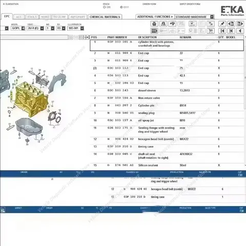 2026 Hot Selling for Elsawin 6.0 with ETK 8 .6 Auto Repair Software Electronic Parts Catalogue Elsa win 6.0 ETKA 8.5