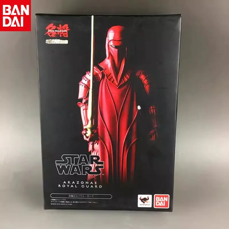 

Bandai Original Genuine Star Wars Red Guard Royal Guard Red Royal Movable Human Figure Collection Model Holiday Gift