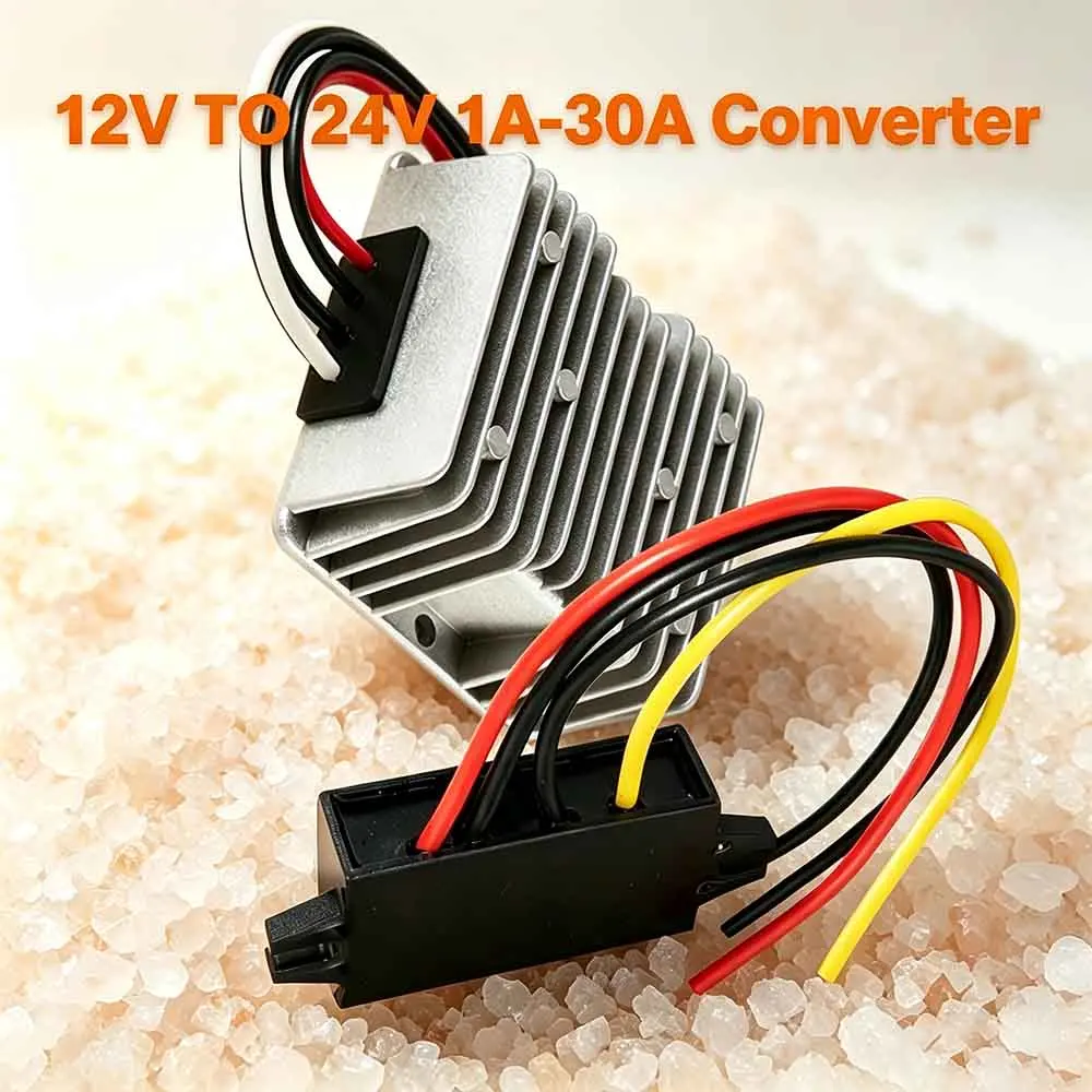 12V TO 24V 1A-30A Step Up Boost Power Supply Power Converter Voltage Regulator DC DC Boost Module For Cars Boats LED systems