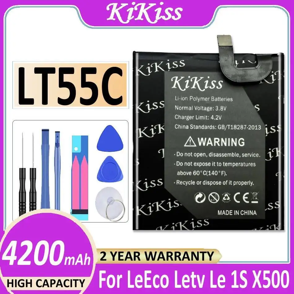 4200 мАч для телефона Leeco Letv LE 1S X500 One S LT55C, надежная замена мобильного аккумулятора