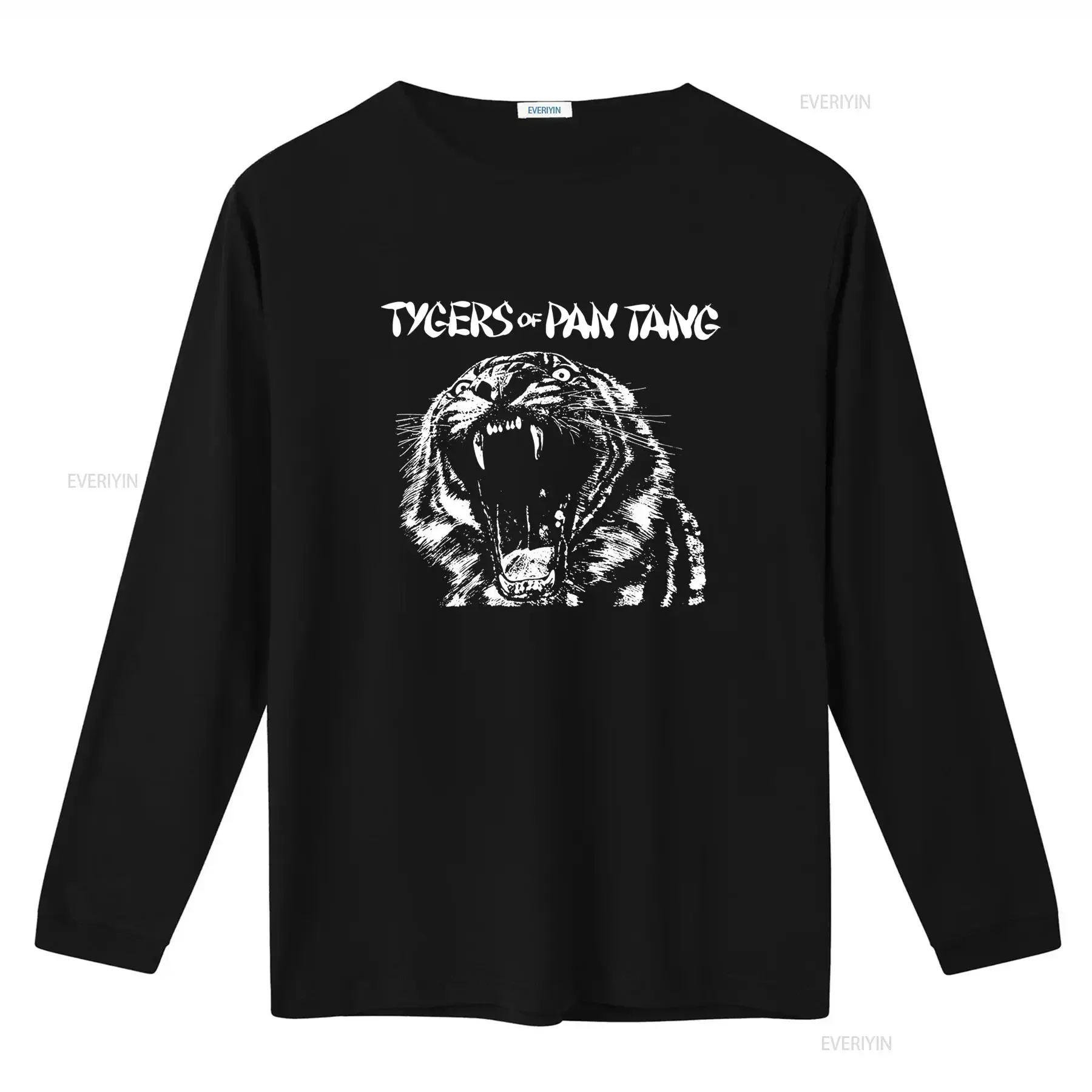 Tygers Of Pan Tang Tiger T Shirt New Official Rock Band Design vintage Washed streetwear Stretched Unisex Versatile Comfortable