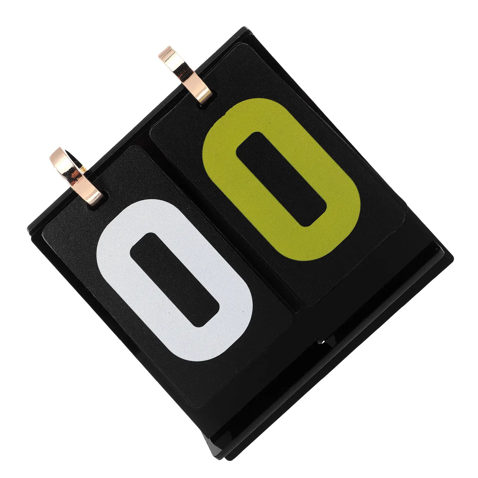 Flip Scoreboard Portable Manual Score Keeper Tool 2-Digit Large Number Flip Display for Card Games Competition Tabletop