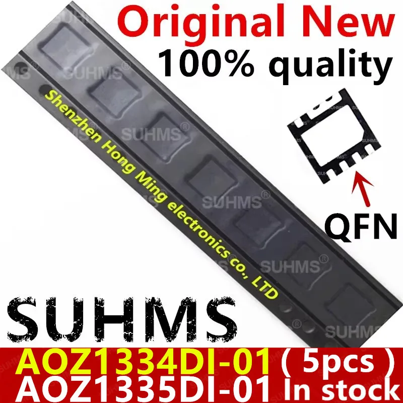 (5piece)100% New AOZ1334DI-01 AOZ1334DI 1334 AOZ1335DI-01 AOZ1335DI 1335 QFN-8