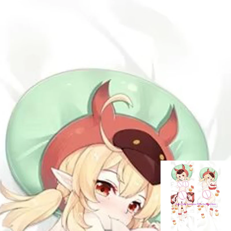 

Dakimakura Anime Pillow Cover Klee Double Sided Print 2Way Cushion Gifts
