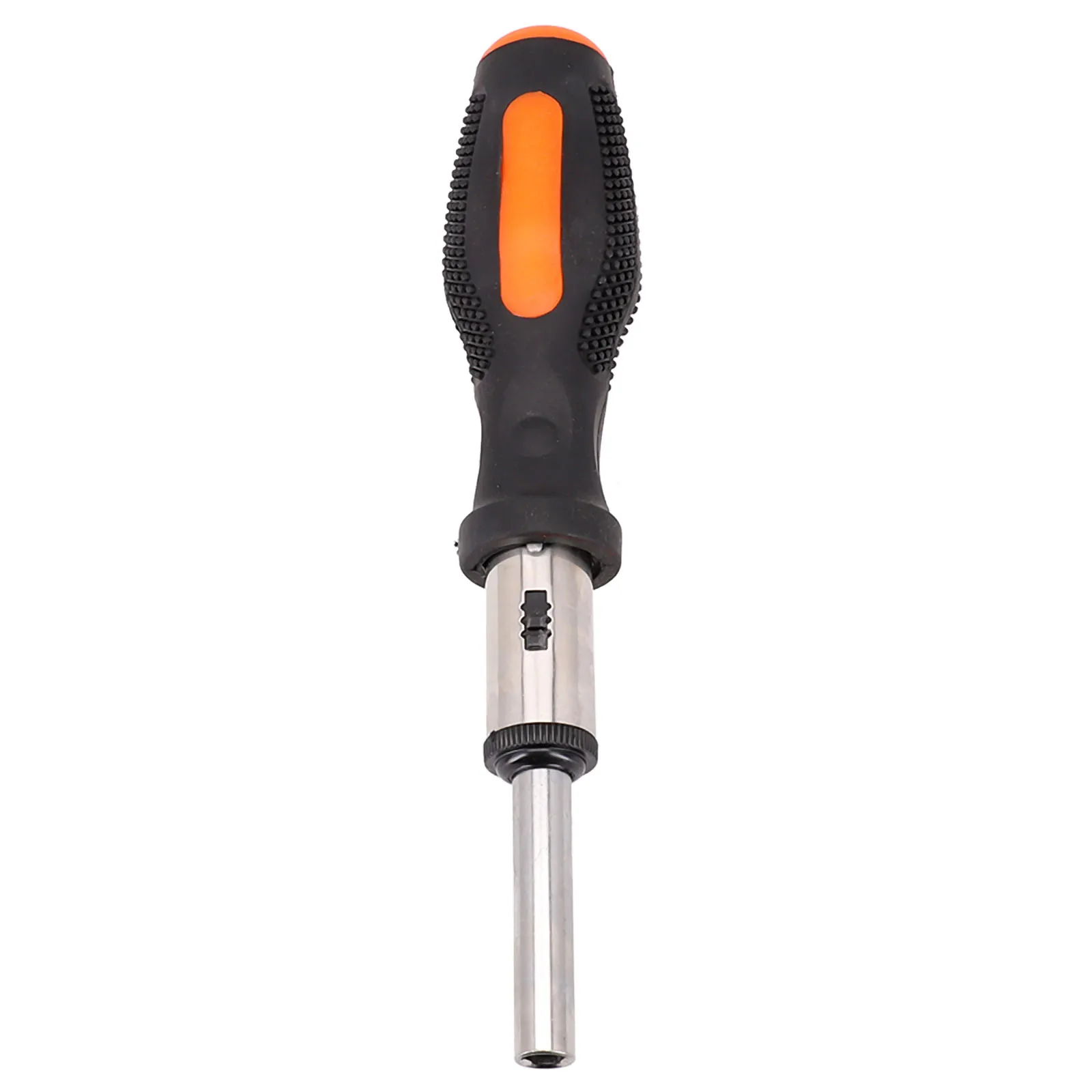 Ratchet Screwdriver Handle 1 4in 6 3mm Multifunction Quick Sleeve Extension Rods Hand Tool Straight Shank Style