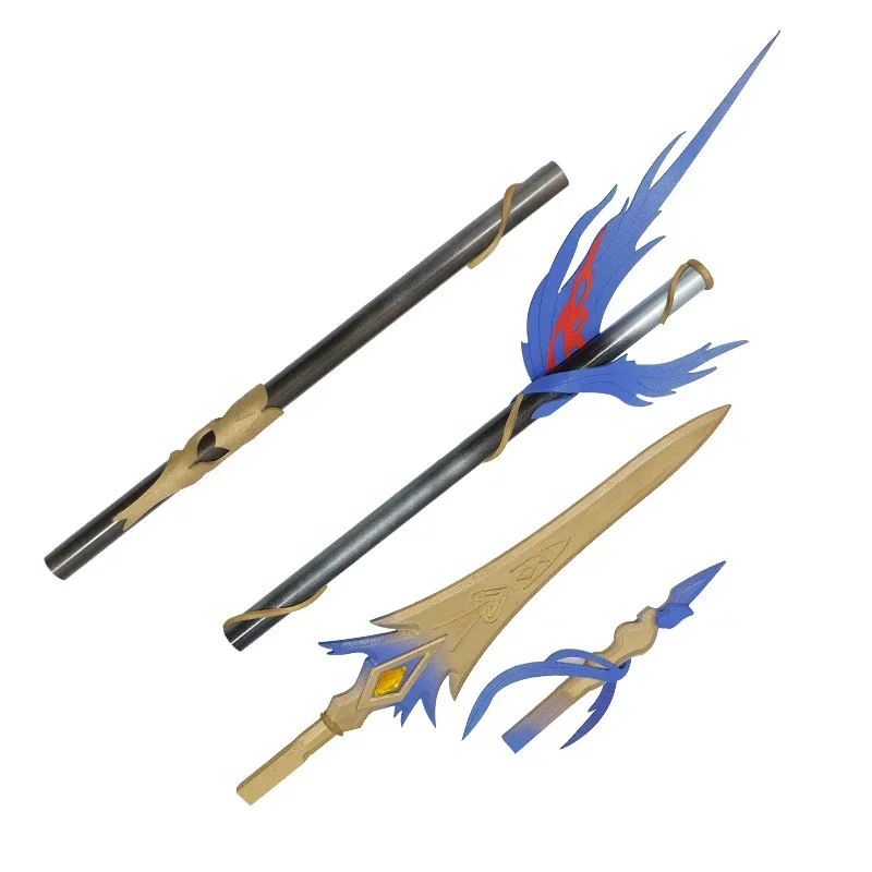 Xi La Game Naraka: Bladepoint Long  Spear  Staff Cosplay Props Halloween Christmas Party Props for Comic Show