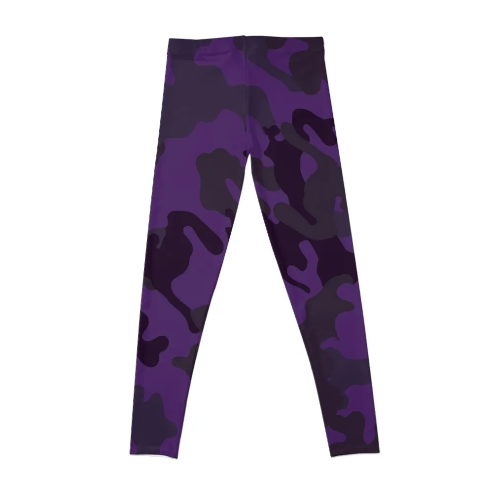 Dark purple camo | Military camouflage pattern design Leggings harem pants gym wear sport set Legging sport Womens Leggings