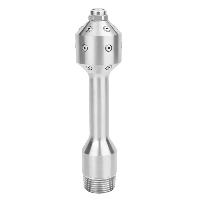 316 stainless steel fixed bottle cleaning nozzle/bucket/360 degree inner wall nozzle thread
