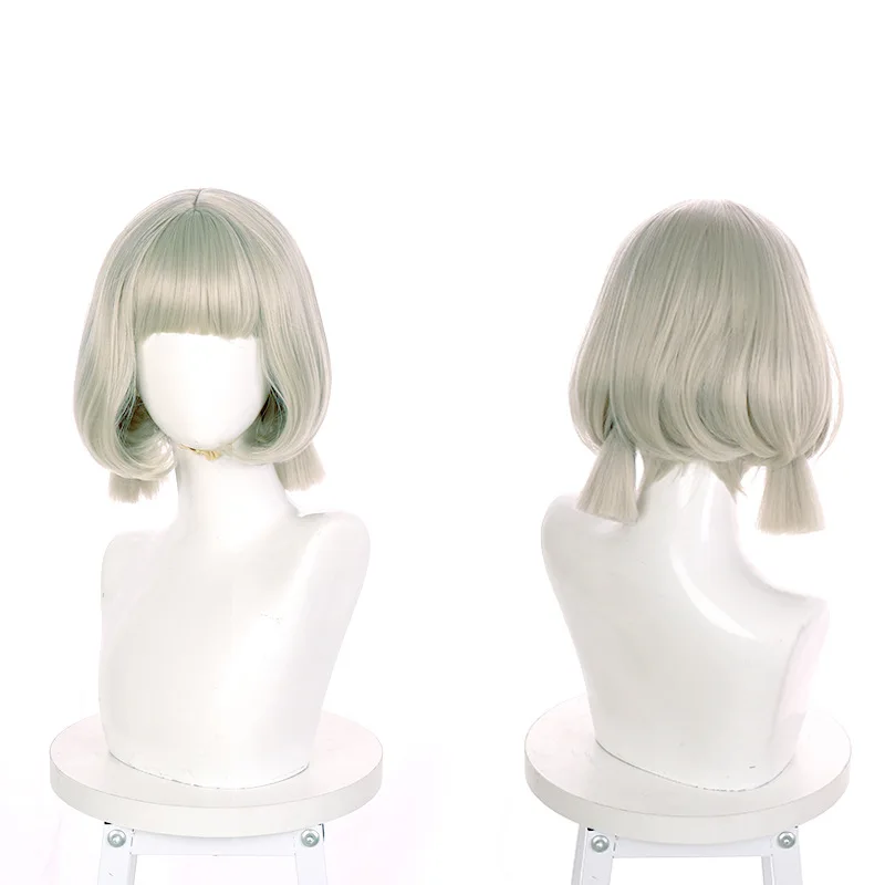 Genshin Impact Nekoyama Zaou Double Braids Cosplay Wig