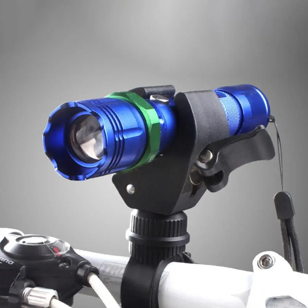 Bicycle Light Mount 360 Degree Rotation Bicycle Light Mount U Shape Design Flashlight Clip Clamp Bicycle Cycling Grip Bracket